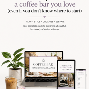 Coffee Bar Style Guide & Planner
